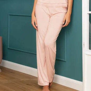 Dámská noční košile Kalhoty ANTIGEL (ELJ0026-50), Velikost S, Barva světle růžová