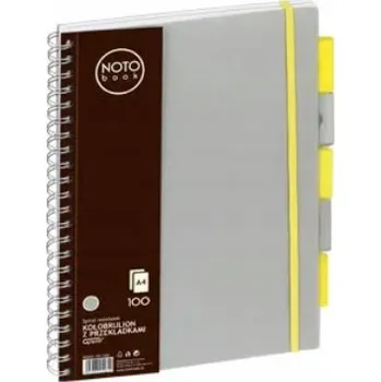 Sešit Notes A4 Grand, vícebarevný