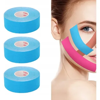 Tejpovací páska KINESIO PÁSKA NA TAPING OBLIČEJE TEJP 3KS