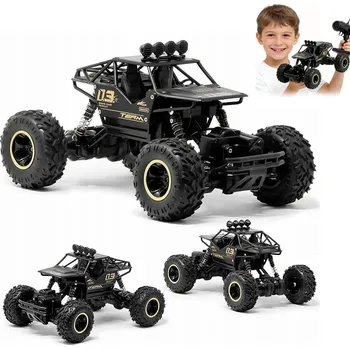 RC model auta 1:16 TERÉNNÍ AUTO NA DÁLKOVÉ OVLÁDÁNÍ S OVLADAČEM + AKUMULÁTOR NOVÉ