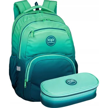 Školní batoh CoolPack Školní batoh pro mládež Pick Gradient Blue Lagoon mátový