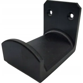 Věšák Držák / Věšák na sluchátka ROBUSTNÍ ŠIROKÝ herní audio na zeď / stůl