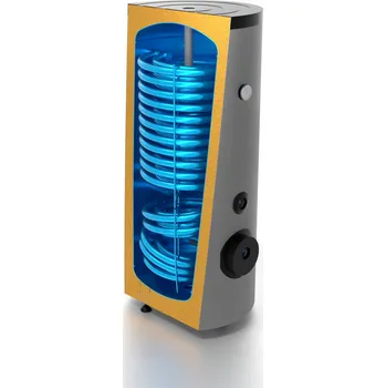 Ohřívač vody Smaltovaný zásobník teplé vody pro tepelná čerpadla se 2 hady W16 - 300 L