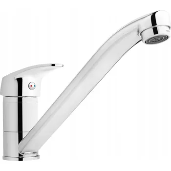 Vodovodní baterie Kuchyňská baterie stojánková Invena AVA stříbrná