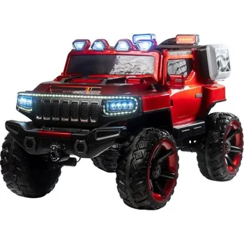 Dětské elektrovozidlo Dětský elektrický off-road BLUETOUCH OFF-ROAD "POLEP SI SÁM" UNI Červená, Černá, Tmavě šedá