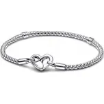 Originální Pandora náramek Moments s cvočkovým vzorem, 18 cm - 592453C00