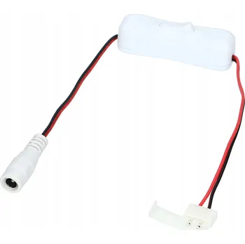 LED páska SPÍNAČ Konektor pro LED pásky 10mm ZÁSUVKA DC 2,1/5,5mm