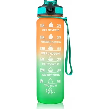 Lahev Na Pití Hydrate Heroes vícebarevný 1000 ml se slámkou