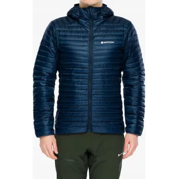 Péřová bunda Montane Alpine 850 Nano Hoodie - eclipse blue L