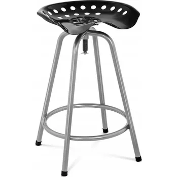 Barová židle Barová Židle Uniprodo černý 78 cm plast