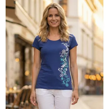 Dámské tričko Dámské triko ALTISPORT CARRYOVER ALW029122 KRÁLOVSKÁ MODRÁ S