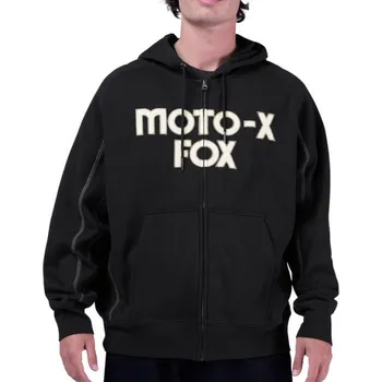 Pánská mikina mikina Fox Moto-X Oversized Flc Zip Black L