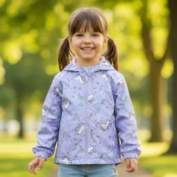 Dívčí bunda SEZON CZ900 Dívčí letní/jarní bunda sv.fialová (- látková podšívka)