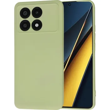 Pouzdro na mobilní telefon Techsuit - SoftFlex - Xiaomi Poco X6 Pro - Matcha