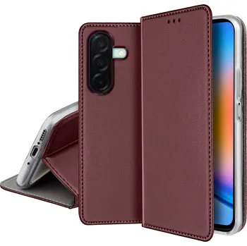 Pouzdro na mobilní telefon Flipové pouzdro KrainaGSM pro Samsung Galaxy A26, červené