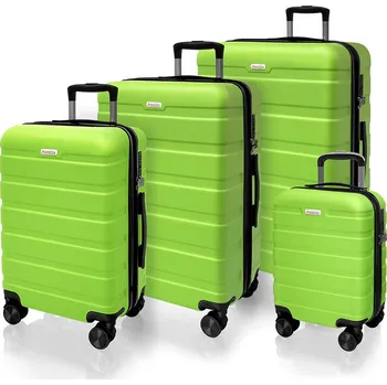 AVANCEA Sada cestovních kufrů AVANCEA DE2708 Bright green XSML