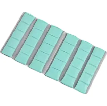 Lepidlo na nehty 30 ks Gelové lepidlo na nehty 2,54 cm 1 palec Opakovaně použitelné zelené nehtová hlína pro cvičný stojan na nehty nail art