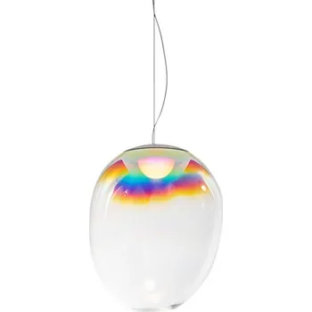 Artemide Stellar Nebula LED závěsné svítidlo, Ø 30 cm - Ø stříšky 18 cm, min. zavěšení 92 cm průhledné duhové 1 x 21 W LED - Doprava zdarma