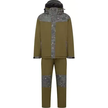 Rybářský komplet Trakker Nepromokavý zimní komplet 2 dílný - CR Camo 2-Piece Suit - vel. XXXL