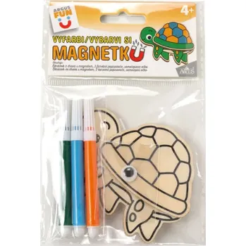 kreativní sada Kreativní tvoření - vybarvi si magnetku - Želva - 1926-0011