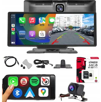 Autorádio 10,3" Autorádio s Apple CarPlay a Android Auto + 2 AHD kamery