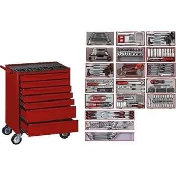 Podlahový mycí stroj LUNA Dilensky vozik s naradim ( 302 ks ) LUNA TENG_302