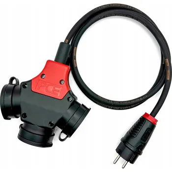 Prodlužovací kabel Prodlužovací Kabel t-rozdělovač HQ2 3 zásuvky 3X1,5 230V 16A TITANEX 10 m