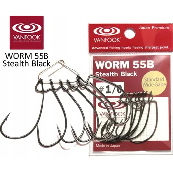 Rybářský háček VANFOOK přívlačové Háčky Vanfook ofsetové Háčky 5 ks