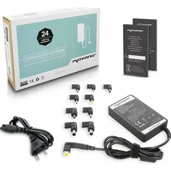 Napájecí adaptér Movano ZZ/UNI65W 65 W, univerzální