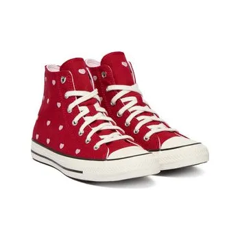 Pánská obuv Plátěnky Converse Chuck Taylor All Star Hearts & Roses A19065C Červená 40