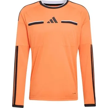 Fotbal Pánské rozhodcovské triko adidas REFEREE 26 JERSEY SL 2XL Oranžová, Černá