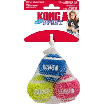 Hračka pro psa Hračka Kong Dog Sport Softies Loptičky tenis 3ks guma vulkanizovaná S