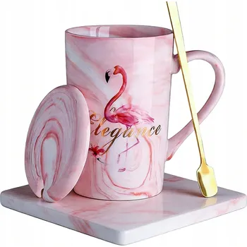 HRNEK RŮŽOVÝ | KERAMICKÝ | DÁREK VTIPNÝ PRO KOLEGU Z KANCELÁŘE S POTISKEM