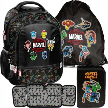 Školní batoh Školní batoh Avengers Paso s více přihrádkami, vícebarevný