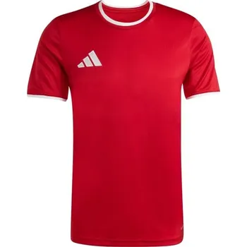 Pánské tričko Pánské sportovní triko adidas ENTRADA 26 JERSEY L Červená, Bílá
