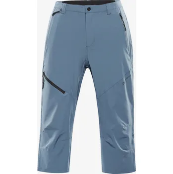 Pánské kalhoty ALPINE PRO Pánské Pánské softshellové capri ALPINE PRO WEDER blue mirage Modrá 32/32 (2543373)