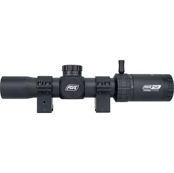 Puškohled STRIKE SYSTEMS® STRIKE LPVO puškohled 1-6x28 LMTS-02 s montáží (30 mm) - Černá