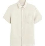 Pánská letní košile CELIO DAMARLIN XXL Béžová