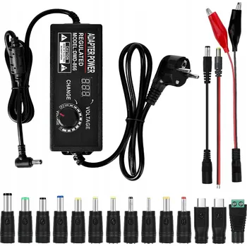 UNIVERZÁLNÍ NAPÁJECÍ ADAPTÉR 4A - 144W S KONCOVKAMI