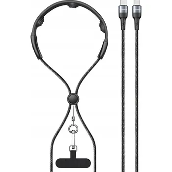 Datový kabel Kabel Usams USB typ C - USB typ C 1,4 m černý