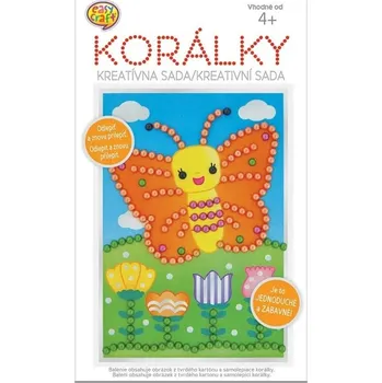 kreativní sada Kreativní tvoření - obrázek z korálků - Motýl - 1912-0001