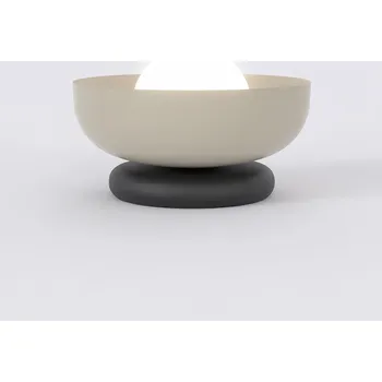 Lampička Emibig OZZY LN1 BL MOKKA Stolní lampa Mocha, černá, patice G9, max. 8W LED