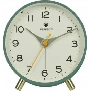Budík Křemenný budík PERFECT BB 11007, tichý chod, plynulý mechanismus