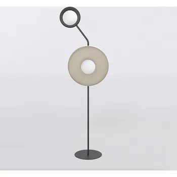 Stojací lampa Stojací lampa Emibig KISS G9 8 W béžová, černá