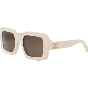 Cyklistické kalhoty Sluneční brýle Celine Triomphe Square White CL40304U5625E