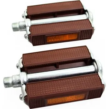 Pedál na kolo Platformové pedály Union hnědé