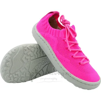 Chlapecké sandály Dětské plátěné barefoot boty Froddo G3130262-5 Fuxia - vel. 27