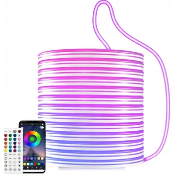 LED páska LED PÁSEK 6 M RGB VODOTĚSNÝ LED PÁSEK DÁLKOVÝ OVLADAČ + OVLÁDÁNÍ APLIKACÍ