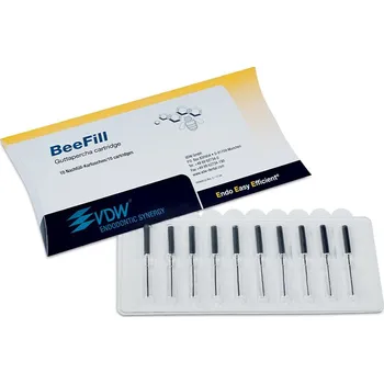 Plynová kartuše BeeFill kartuše-tepelná gutaperča (Kartuše pro BeeFill přístroje od společnosti VDW)