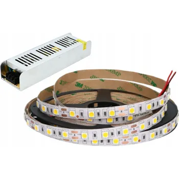 LED páska Sada 5m LED pásek 5050 Neutrální bílá 72W VÝKON